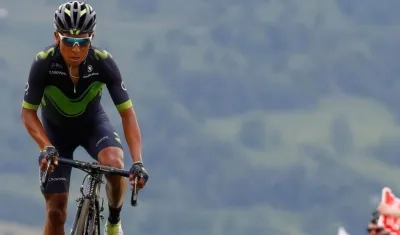 Nairo Quintana, ciclista colombiano. 