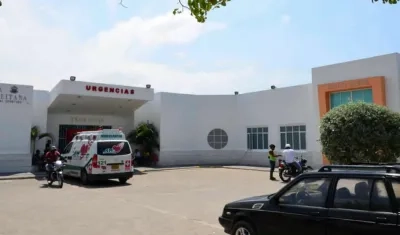 El joven llegó sin vida al CAMINO Santa María.