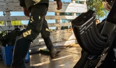 Enfrentamientos fueron en zona rural de El Charco en Nariño.