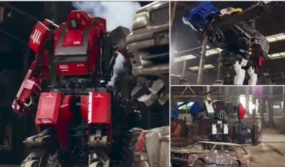  El primer duelo se definió por la rapidez de Kuratas, que logró derribar de un golpe seco a un Iron Glory.