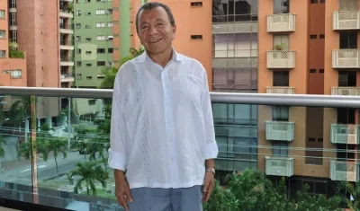 Doctor Amín Ariza, fundador y director de la Corporación Educativa Dr Amín Ariza.