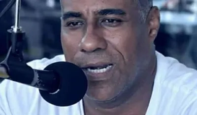 El periodista, actor y escritor barranquillero Fernando Perea