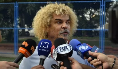 Carlos Valderrama, exjugador de la Selección Colombia.