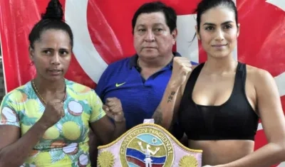 Jeniffer Rodríguez y Mónica Henao. 