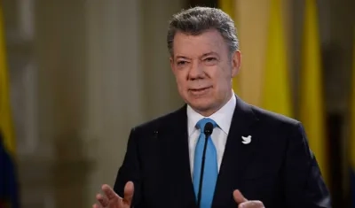 Juan Manuel Santos.