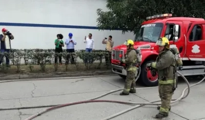 Foto de archivo de un simulacro.