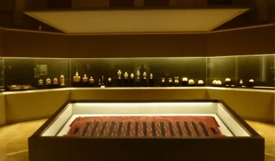 El tesoro lo componen 122 piezas de oro. 