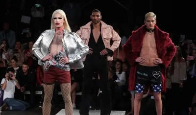 Desfile de la marca de ropa Papi.