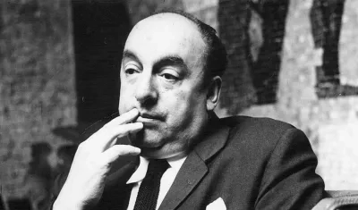El poeta chileno Pablo Neruda.