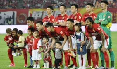 El Guangzhou Evergrande.