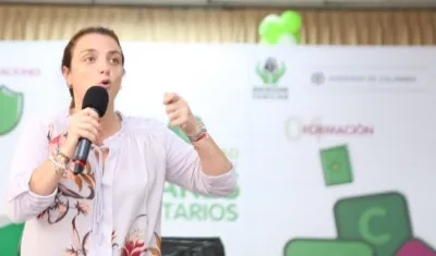 Karen Abudinen, directora del ICBF.