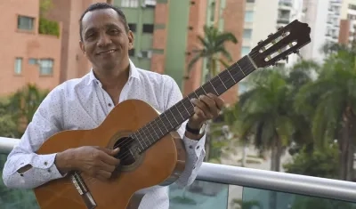 El compositor Deimer Marín.