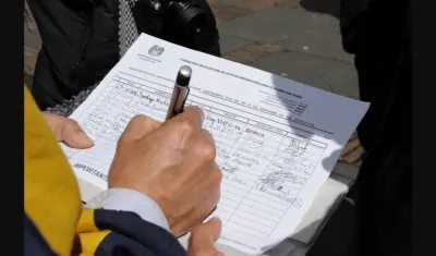 Pidieron a la campaña de Germán Vargas Lleras enviar copia de los formularios donde aparecen ciudadanos solicitando su inscripción a la Presidencia de la República 2018 – 2022. 