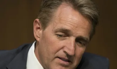 El senador Jeff Flake.