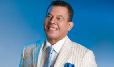 El cantante Rudy Márquez.