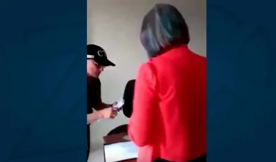 Juez primera penal municipal de conocimiento de Sevilla. Aleyda Saavedra Londoño