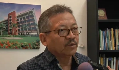 Carlos Prasca, rector de la Universidad del Atlántico.