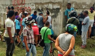 El cuerpo fue encontrado al interior de este inmueble.