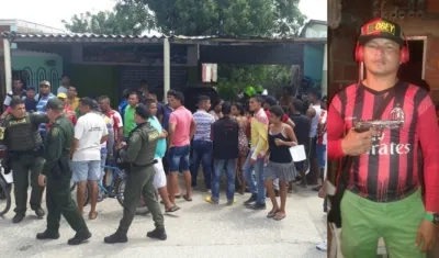 Leonel Álvaro fue asesinado en la calle 12 con carrera 2, en el barrio El Carmen.