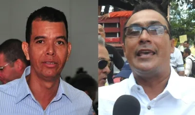 Recer Lee Pérez y Antonio Bohórquez Collazos.