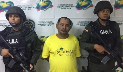Humberto Rodríguez Orozco fue capturado por el delito de extorsión en Barranquilla.