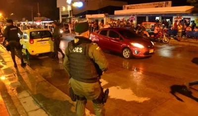 Caravanas de seguridad en Soledad.