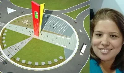 Monumento ganador del Concurso Ventana al Mundo de Tecnoglass