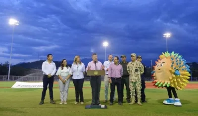 El presidente Santos inspeccionó los escenarios para los Bolivarianos.