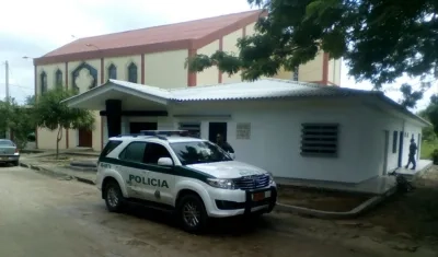 Fachada de la parroquia La Transfiguración