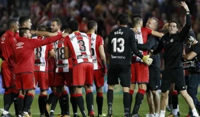 Fue una victoria histórica para el Girona.