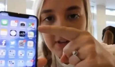 La bloguera Brooke Amelia Peterson.