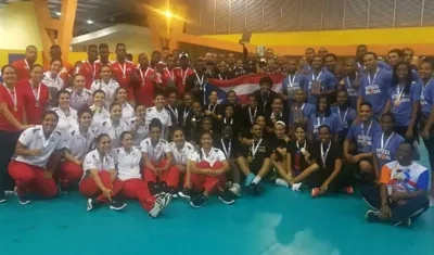 Equipos ganadores del torneo. 