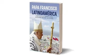 La tapa del libro de Francisco