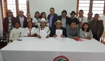   “Hoy le decimos al país y al Gobierno de  Juan Manuel Santos que nuestra  Minga por la Vida es indefinida hasta que haya cumplimiento”, dijeron autoridades indígenas.