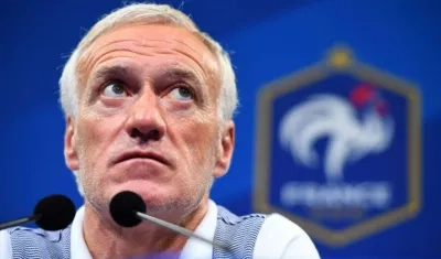 Didier Deschamps, técnico de Francia. 