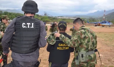 William Balmaceda Neira, tras ser rescatado.