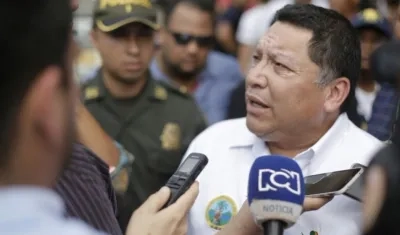 Manuel Vicente Duque, alcalde de Cartagena.