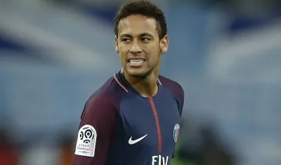 Neymar, delantero del PSG.