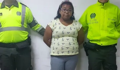 Kimberlys Cantillo Ruíz, alias 'La comadreja'.