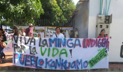 En al menos 21 departamentos de Colombia hay movilizaciones de indígenas.