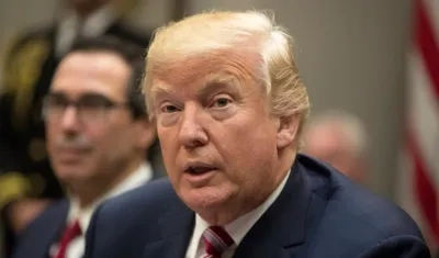 Donald Trump, presidente de Estados Unidos.