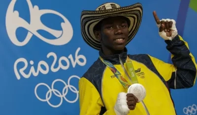 Yuberjen Martínez, boxeador colombiano.