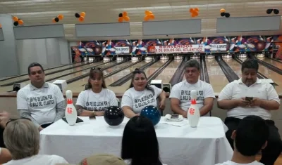 Jairo Gomez, Vicky Sierra, Marbel Martinez, Edgardo Villalba y Álvaro del Gordo.