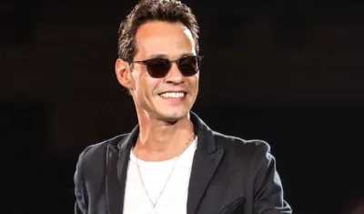 El cantante Marc Anthony.