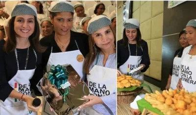 La primera dama del Distrito, Katia Nule, una impulsadora de todos los proyectos y programas que les brinden herramientas de empoderamiento a las mujeres.