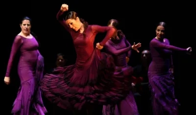 Compañía española María Pagés presentando la obra 'Yo Carmen'.