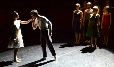  Obra ‘Le Fresque’, interpretada por la compañía francesa ‘Ballet Preljocaj’.