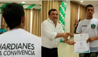 “Son unos superhéroes de esta Capital de Vida”, sostuvo el jefe de la Oficina para la Seguridad y Convivencia Ciudadana, Yesid Turbay Pereira.