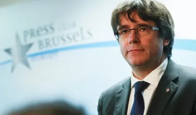 Carles Puigdemont, expresidente de gobierno de Cataluña.