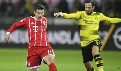 James Rodríguez firmó un buen partido. 